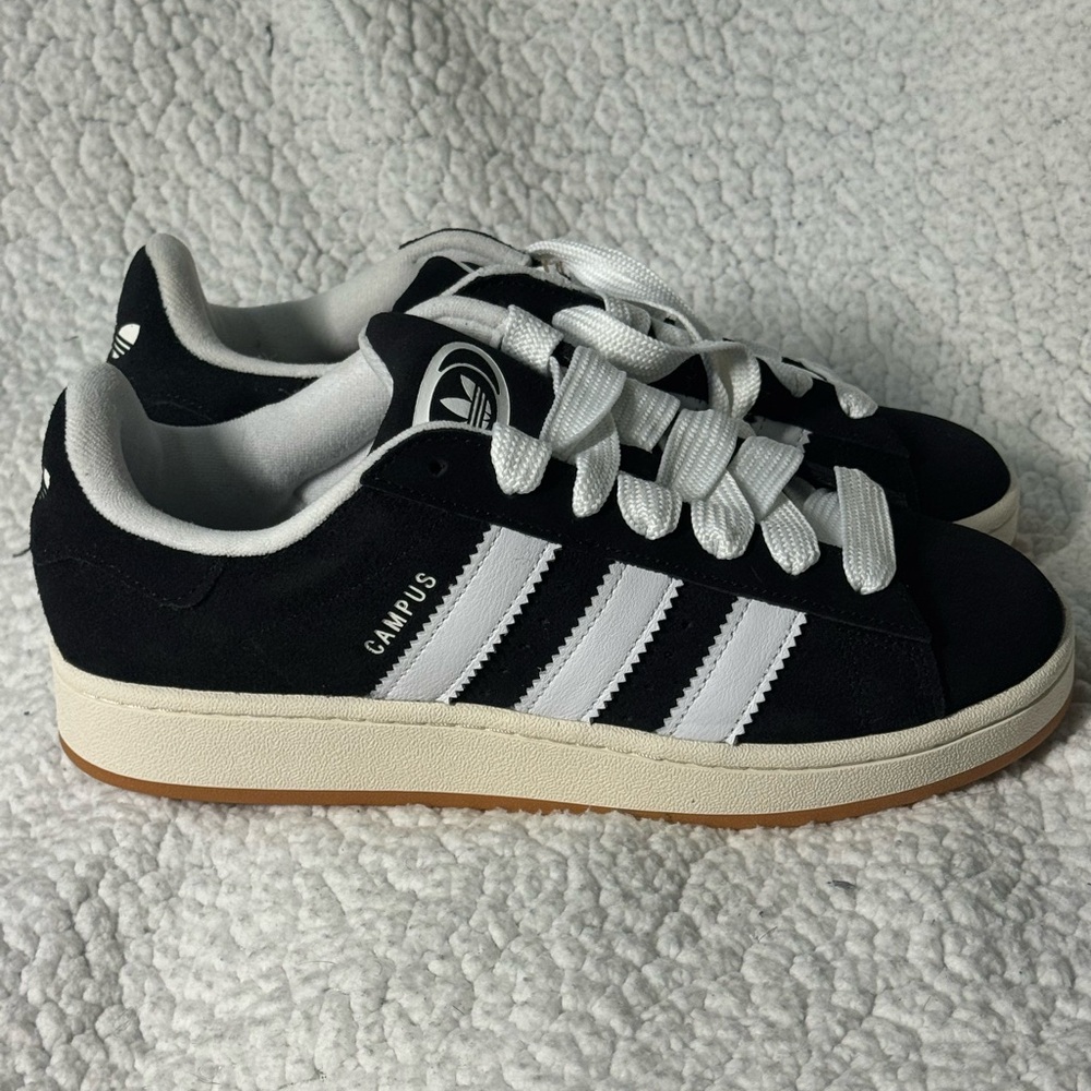 Men’s Adidas Campus 00s Originals in Black and White Size 8. - Picture 3 of 12